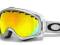 Gogle Oakley Crowbar Matte White/ Fire Irid. Nowe!