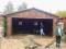 GARAŻ drewniany 6x5,5m. pełny materiał,montaż