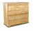 Komoda 80 sosnowa, 2+4, wys.75cm