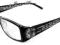 OKULARY MINUSY OD  -1 DO -4  CZARNE ETUI GRATIS!