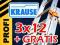 Drabina aluminiowa 3x12 KRAUSE PROFESSIONAL+GRATIS