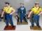 Żołnierzyki, Marynarze, 3szt MINIATURY WOJSK