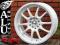 038 BIAŁE FELGI 17'' ADVAN 5x100 SUBARU IMPREZA FO