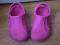 KLAPKI  CHODAKI CROCS  RÓŻOWE  R32-33 (1/3)  20 CM