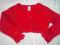 Zara sweterek/bolerko czerwien 92/98 ideal