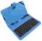 ART ETUI POKROWIEC z KLAWIATURĄ  DO TABLETU 7 blue