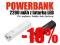 Elegancki POWERBANK 2200mAh z latarką LED