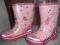 **PONNY**RÓZOWE KALOSZKI nr.23