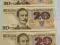 3 x 20zł seria Y, W i AR