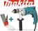 WIERTARKA do metalu 710W DP 3003 MAKITA + wiertła