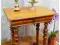 H-P PIĘKNY EKLEKTYCZNY STOLIK Z SZUFLADKĄ -NICIAK