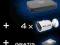 ZESTAW IP 4x BCS TIP3200IR + BCS NVR0401 + DYSK2TB