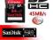 64GB SANDISK SDXC EXTREME HD 45MB/S CLASS 10 FV