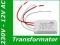 Transformator Zasilacz Modułowy 230V 12V AC 60W