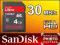4GB SANDISK SD SDHC ULTRA HD 30MB/S CLASS 6 FV