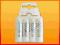 4 X JAPOŃSKI SANYO ENELOOP R6/AA 2000 mAh UTGB+BOX