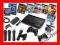 PS3 500GB+6 KONTROLERÓW+DODATKI+4 GRY+FULL ZESTAW!