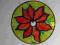 Witraż malowny na płycie plexi