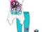 Monster High.T-Shirt z legins140 biel NOWOŚCI 2014