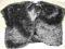 Czarne bolerko karakuł 8 lat 128 135 cm