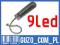 gk181a LAMPKA 9 diodowa do LAPTOPA 9 LED GIĘTKA