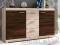 KOMODA 150 ALVAR I Dąb Sonoma + Sonoma Czekoladowa