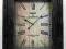 Zegar w drewnianej ramie 70x58x7cm
