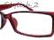 OKULARY MINUSY OD -1 DO -5 BORDOWE ETUI GRATIS!