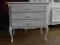 szafka komoda bielona shabby chic