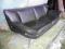 WYPOCZYNEK Sofa Fotel 3+1+HOKER  100% SKÓRA FIOLET