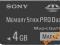 KARTA SONY MS 4GB MSMT4GN Memory Stick Pro Duo