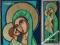 Matka Boża MADONNA IKONA AUTORSKA Ślub chrzest