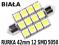 Żarówka rurkowa 42mm LED 12 SMD 5050 - I INNE -