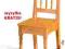 KRZESŁO MK2 krzesła kuchenne drewniane do jadalni