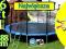 Ogromna TRAMPOLINA +SIATKA  Drabinka 488cm (16FT)