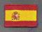 HISZPANIA flaga TERMO naszywka od MOTOHAFT SPAIN