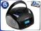 BOOMBOX STEREO LCD CD MP3 USB SD RADIO ODTWARZACZ
