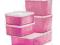 TUPPERWARE POLARNIK 1,3L+800MLx2+400MLx2 PROMOCJA