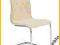 EXTRA WYGODNE KRZESŁO METALOWE K149 BEŻ NEW GDM