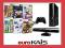 KONSOLA XBOX 360 4GB KINECT + SPORTS + 33 GRY