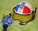 KASK POLICYJNY Z KIEROWNICĄ PLAYSKOOL