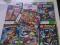 ZESTAW 7 GIER NA XBOX 360 STAR WARS,BATMAN