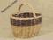 ŚLICZNY WIKLINOWY KOSZ NA PREZENTY ZAKUPY PIKNIK