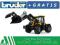 Traktor JCB Fastrac 3220z Ładowaczem Bruder 03031