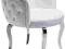 Fotel EMPORIO White KARE glamour LIVING ART