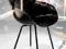FORUM BLACK - czerne krzesło z kol. Kare Design AS