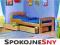 POLSKIE ŁÓŻKA Łóżko GRZEŚ 160x80 48H drewniane 48H