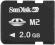 KARTA PAMIĘCI 2GB MEMORY STICK M2 Sony Ericsson