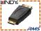 Przejsciowka gn. HDMI - wt. mini HDMI Lindy 41235
