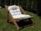 Leżak fotel ogrodowy ogród leżanka drewniany kolor